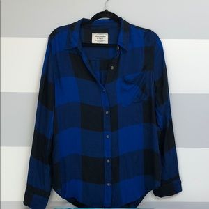 Abercrombie Plaid Button Down